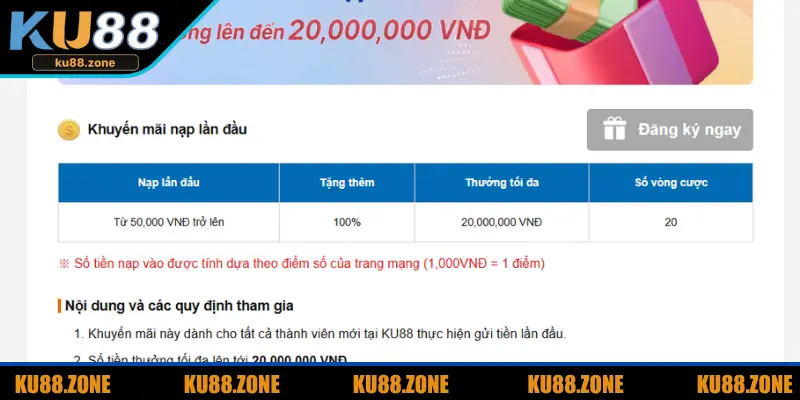 Tận dụng ưu đãi tối đa giành chiến thắng