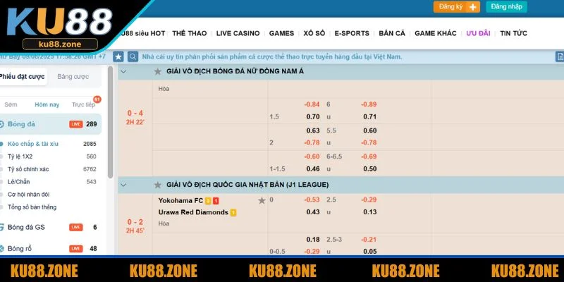 Top 2 nhà cung cấp game điện tử hàng đầu tại Esport KU88