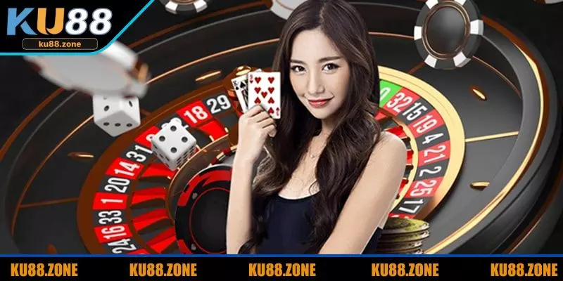 Trải nghiệm giải trí đẳng cấp quốc tế tại sảnh casino Ku88